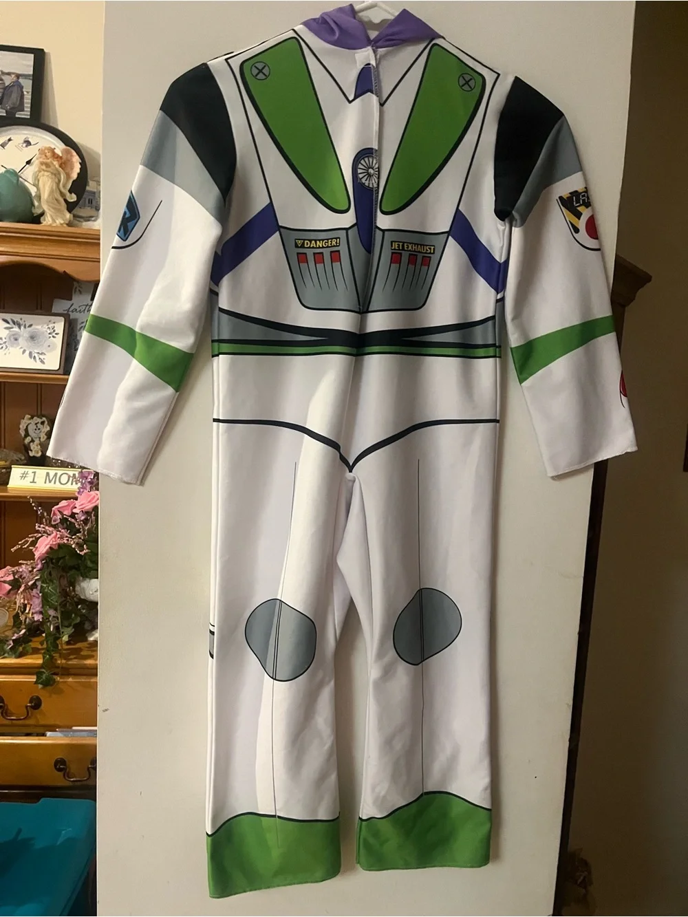 Boys 4-6 Disney Pixar Toy Story Buzz Lightyear costume jumpsuit.